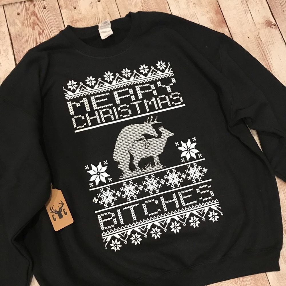 Ugly Christmas Sweater Funny Xmas Sweatshirt Shirt